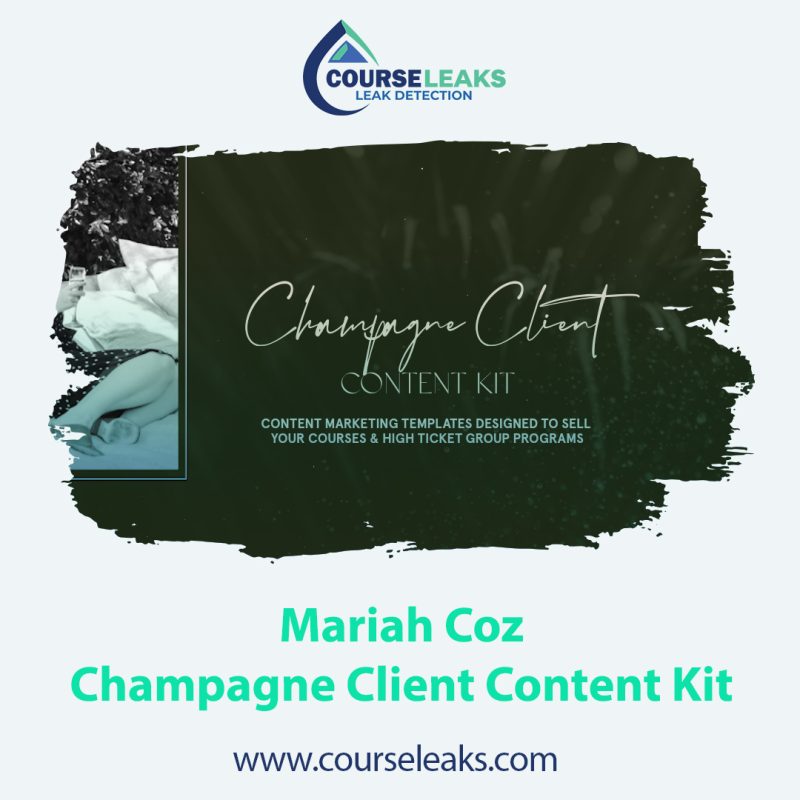 Champagne Client Content Kit
