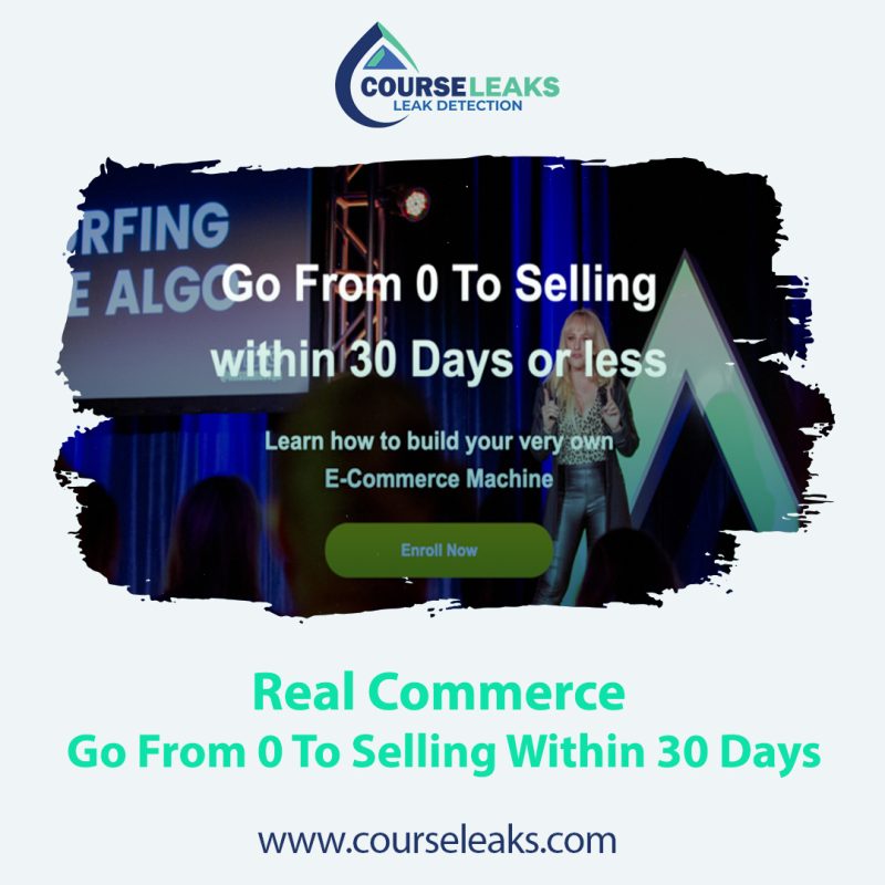 Go From 0 To Selling Within 30 Days