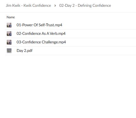 Kwik Confidence 2