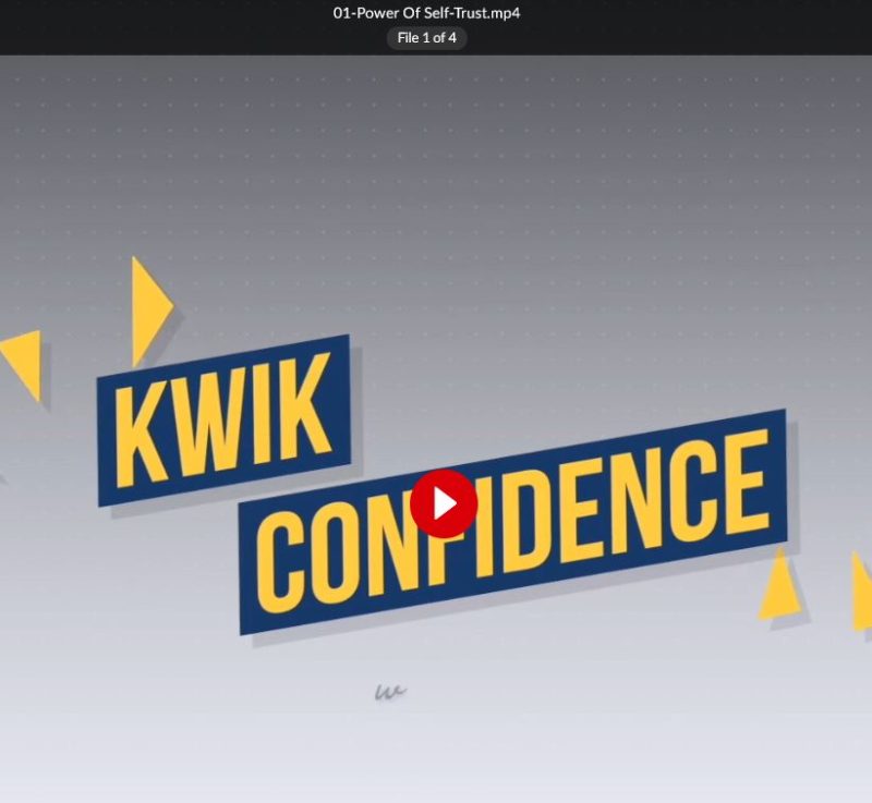 Kwik Confidence 3