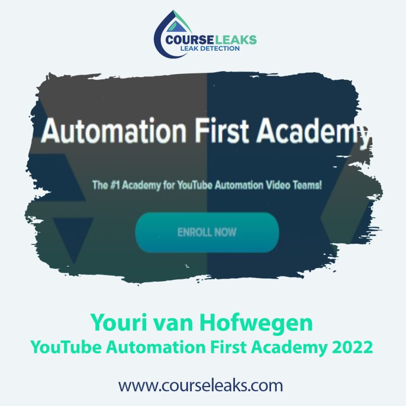 YouTube Automation First Academy 2022