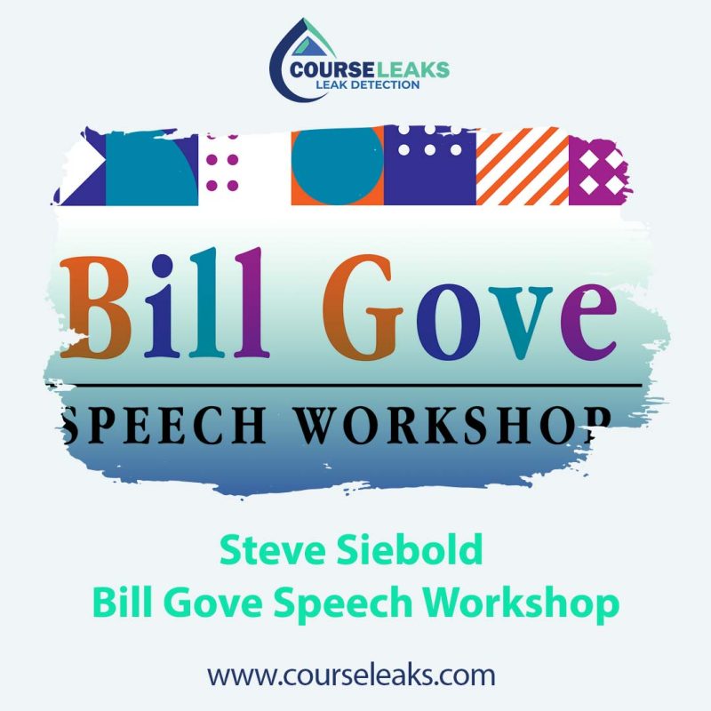 Bill Gove Speech Workshop