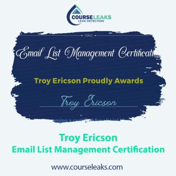 Email List Management Certification