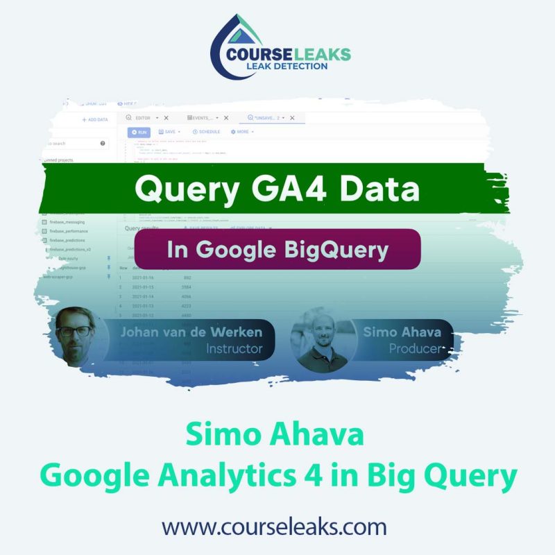 Google Analytics 4 in Big Query