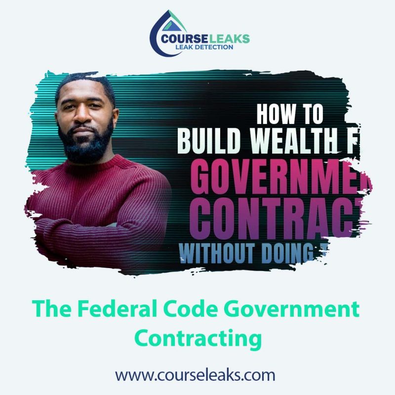 The Federal Code Government Contracting