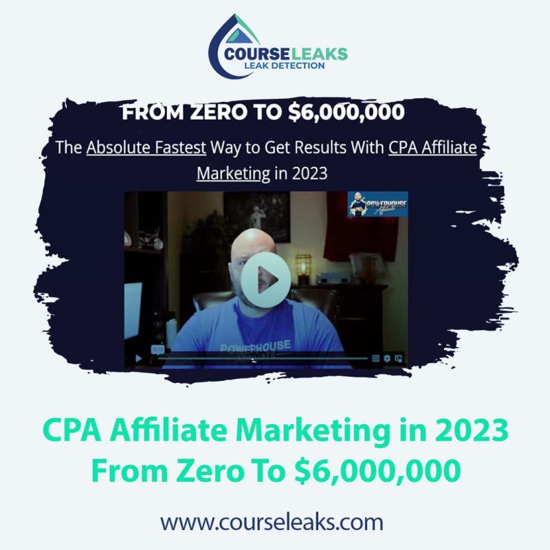 CPA Affiliate Marketing in 2023