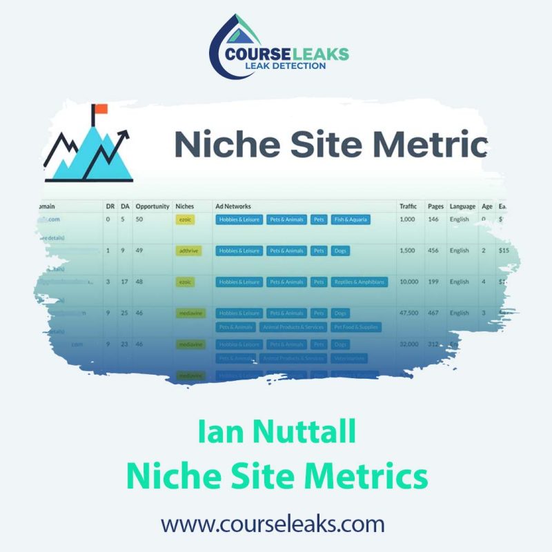 Niche Site Metrics