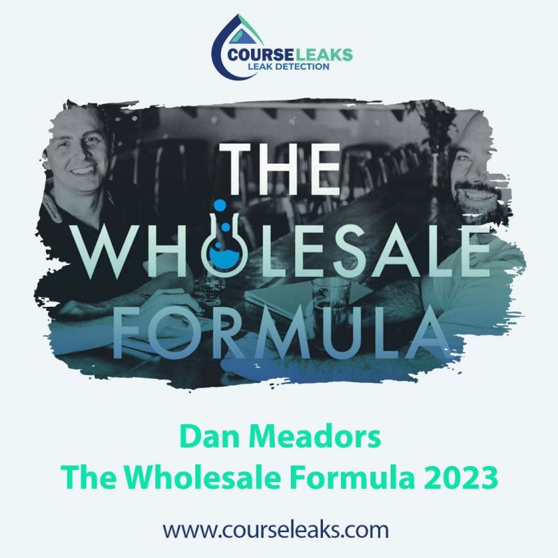 The Wholesale Formula 2023