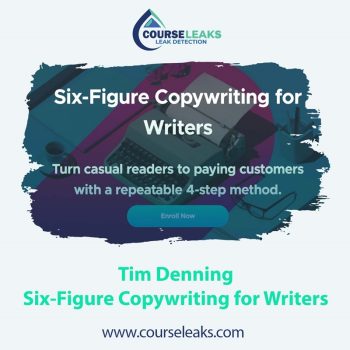 Six-Figure Copywriting for Writers – Tim Denning