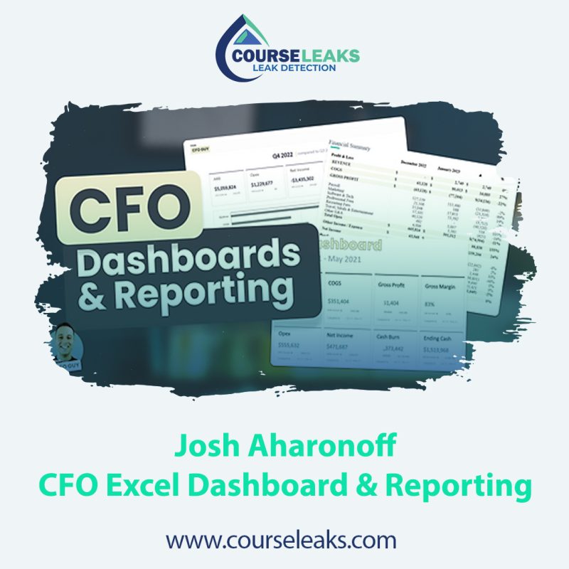 CFO Excel Dashboard and Reporting – Josh Aharonoff