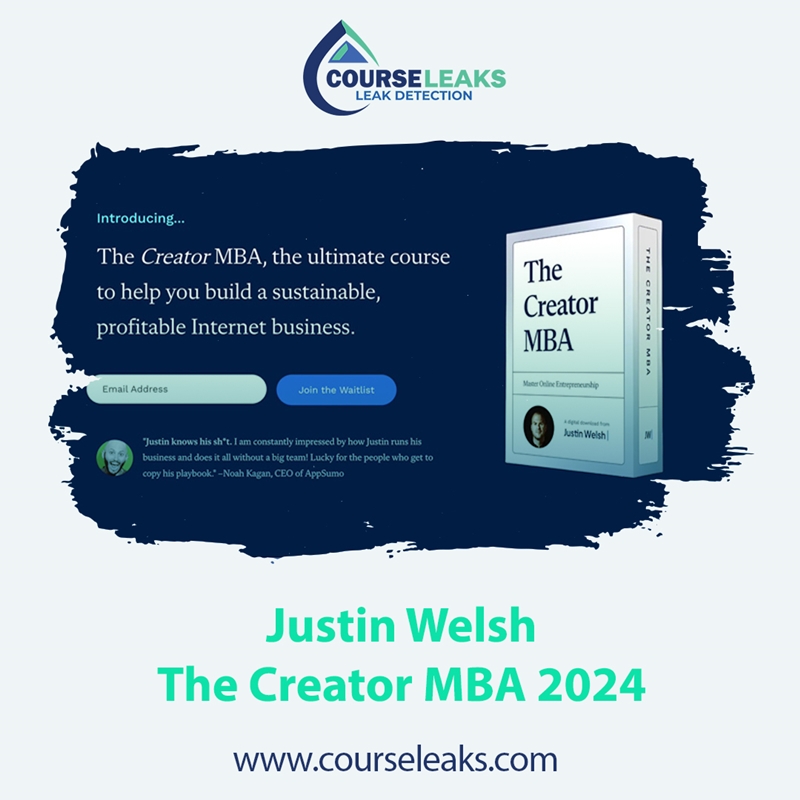 Justin Welsh – The Creator MBA 2024