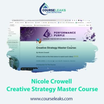 Nicole Crowell – Creative Strategy Master Course