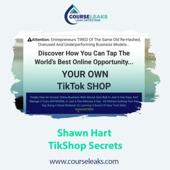 Shawn Hart – TikShop Secrets